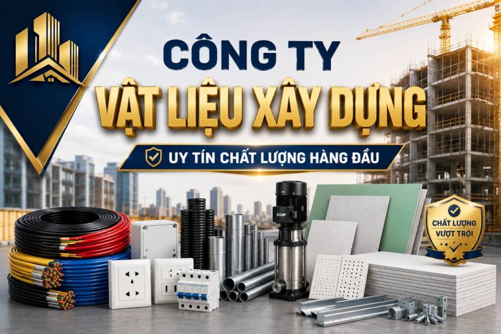 Công ty vật liệu xây dựng uy tín chất lượng hàng đầu 2026