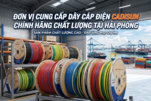 Đơn vị cung cấp dây cáp điện Cadisun chính hãng chất lượng tại Hải Phòng