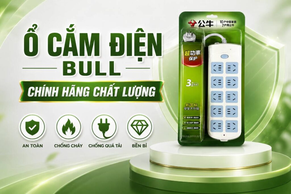 Ổ cắm Bull, ổ cắm điện bull, Ổ cắm Bull Hải Phòng, Ổ cắm Bull chất lượng tại Hải Phòng, Ổ cắm Bull chính hãng chất lượng tại Hải Phòng