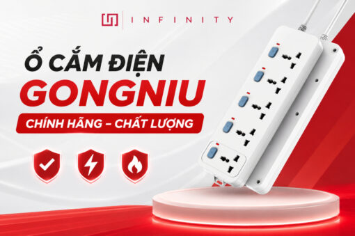 Ổ cắm điện Gongniu chính hãng chất lượng tại Hải Phòng