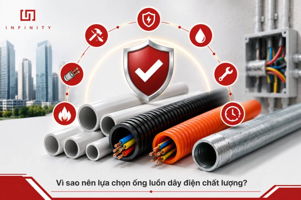Vì sao nên lựa chọn ống luồn dây điện chất lượng tại Hải Phòng