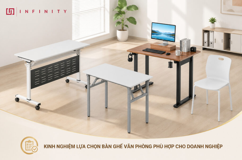 TOP mẫu bàn ghế văn phòng giá rẻ được ưa chuộng 2026