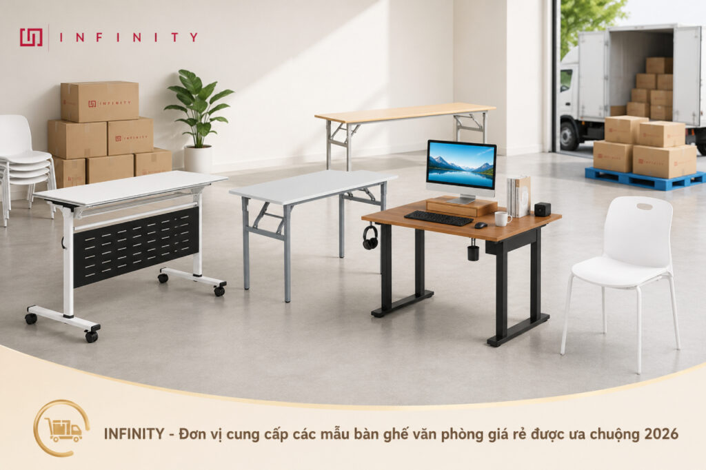 Kinh nghiệm lựa chọn bàn ghế văn phòng phù hợp cho doanh nghiệp