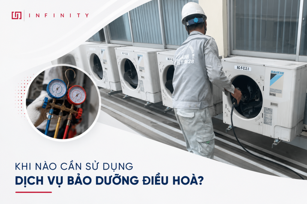 Khi nào cần sử dụng dịch vụ bảo dưỡng điều hoà