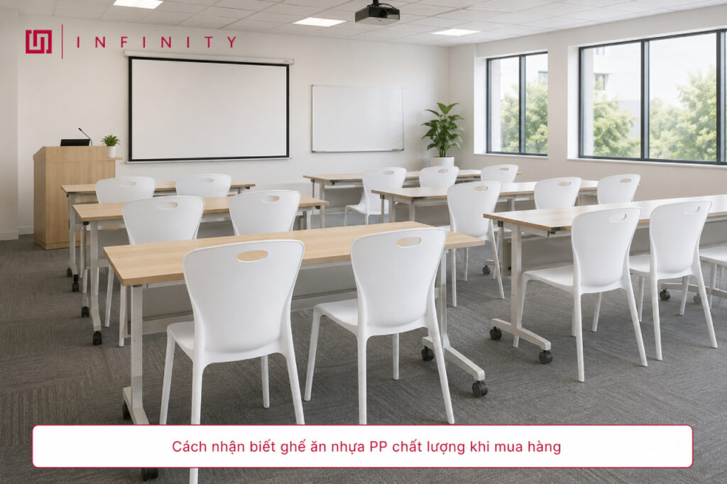 Cách nhận biết ghế ăn nhựa PP chất lượng khi mua hàng