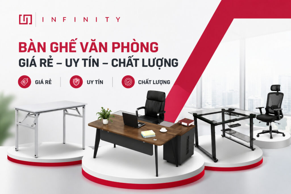 Bàn ghế văn phòng giá rẻ uy tín chất lượng tại Hải Phòng