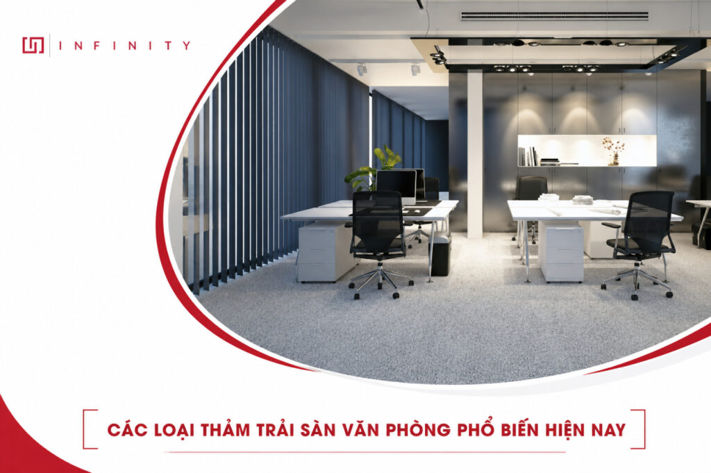 Các loại thảm trải sàn văn phòng phổ biến hiện nay