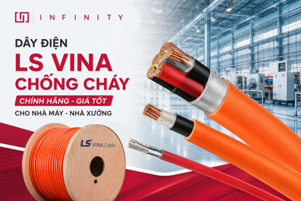Dây điện LS VINA chống cháy