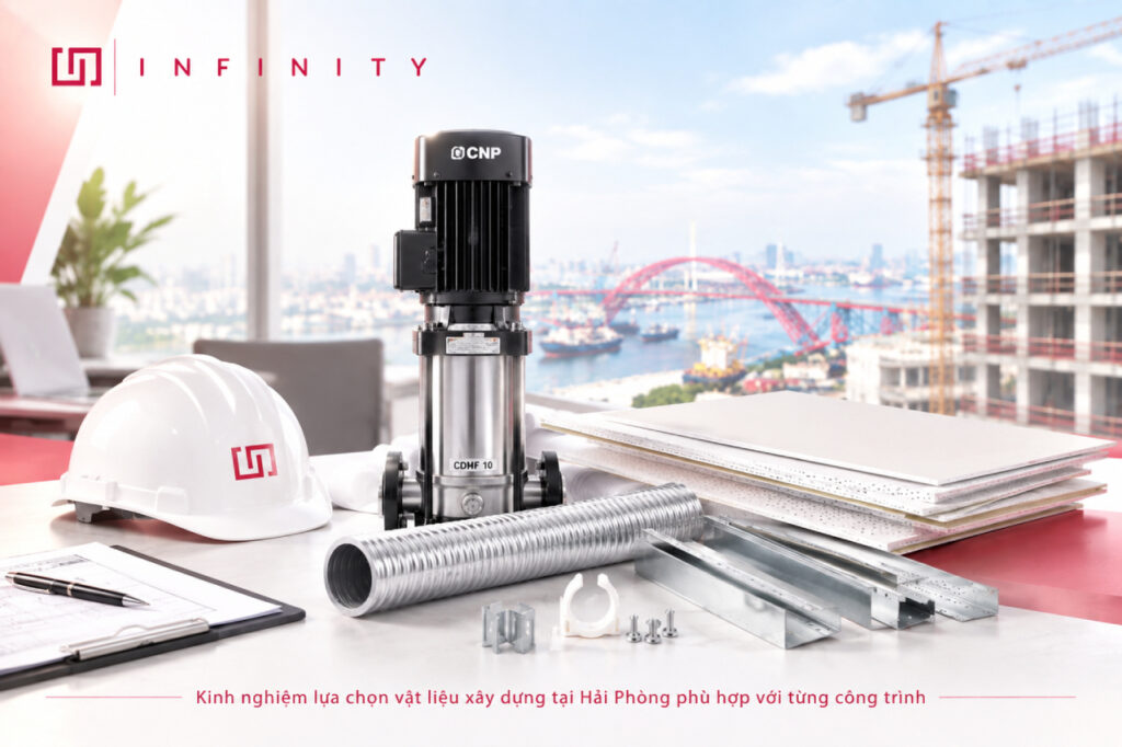 Kinh nghiệm lựa chọn vật liệu xây dựng tại Hải Phòng phù hợp với từng công trình