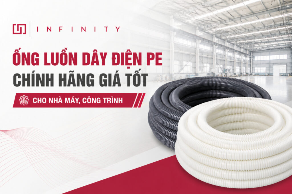 Ống luồn dây điện PE chính hãng giá tốt