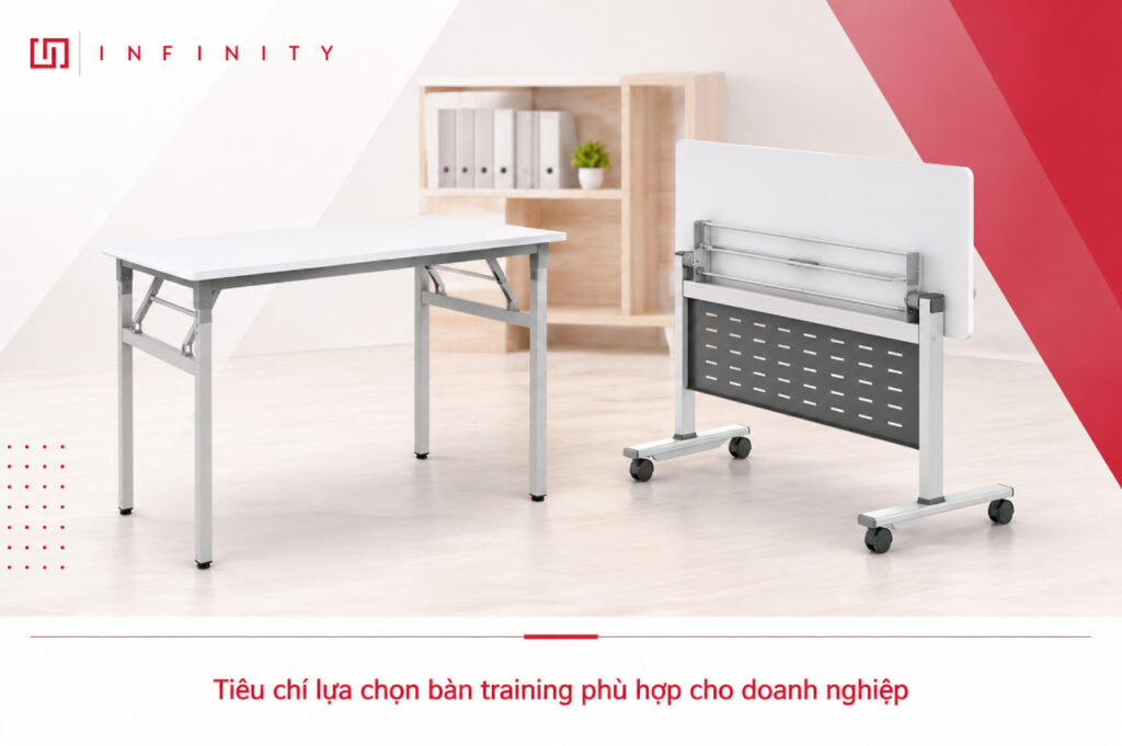 Tiêu chí lựa chọn bàn training phù hợp cho doanh nghiệp